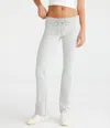 Aéropostale Solid Fit & Flare Sweatpants In White