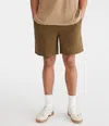 Aéropostale Solid Linen Shorts 7" In Multi