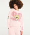 Aéropostale Spongebob X 99 Crew Sweatshirt In Pink