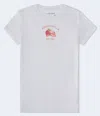 Aéropostale Strawberry Graphic Tee In White