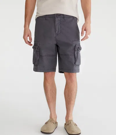 Aéropostale Stretch Twill Cargo Shorts 10" In Grey