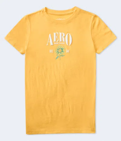 Aéropostale Sunflower Graphic Tee In Multi