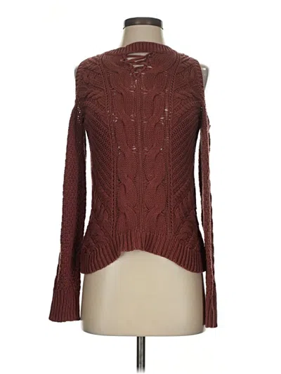 Pre-owned Aéropostale Sweater Vest In Burgundy