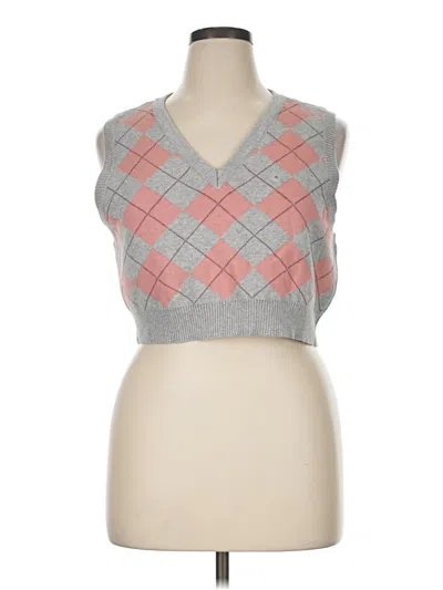 Aéropostale Sweater Vest In Gray