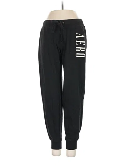 Pre-owned Aéropostale Sweatpants In Black