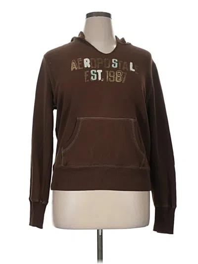 Pre-owned Aéropostale Sweatshirt In Brown