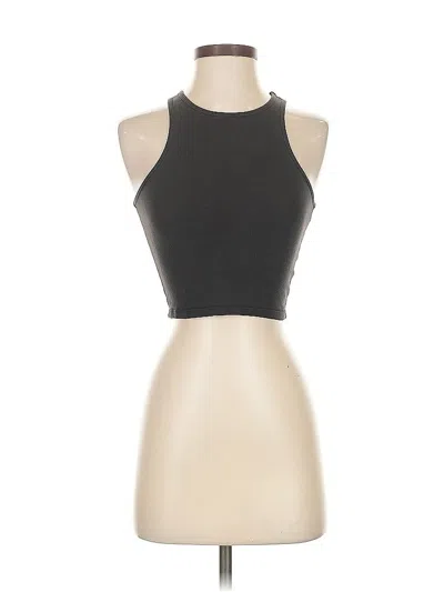 Pre-owned Aéropostale Tank Top Black Halter Neckline Tops