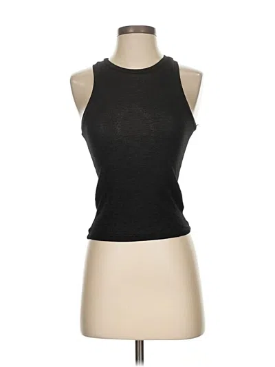 Pre-owned Aéropostale Tank Top Black Halter Neckline Tops