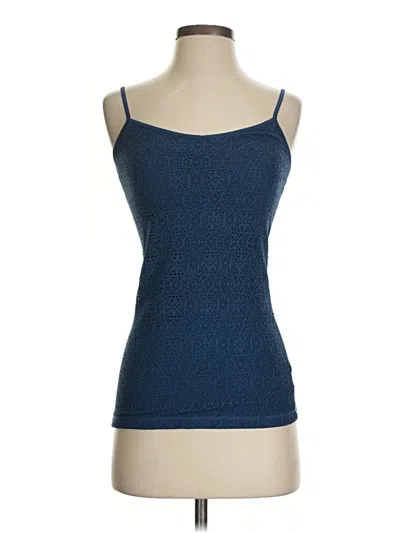 Pre-owned Aéropostale Tank Top Blue Strapless Neckline Tops