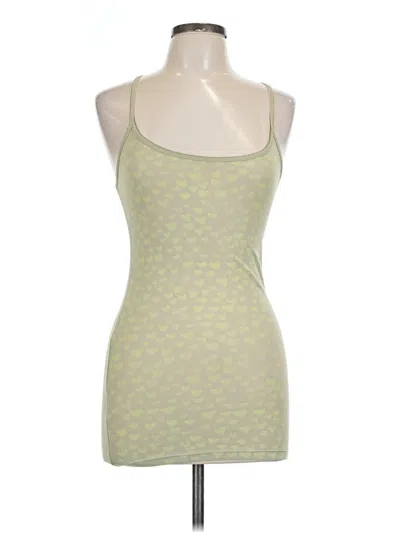 Pre-owned Aéropostale Tank Top Green Halter Neckline Tops