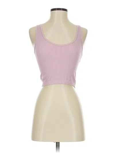 Pre-owned Aéropostale Tank Top Pink Strapless Neckline Tops