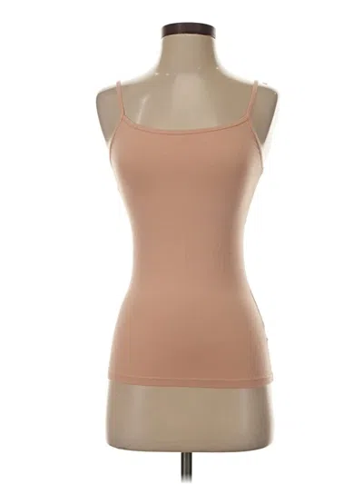 Pre-owned Aéropostale Tank Top Tan Strapless Neckline Tops