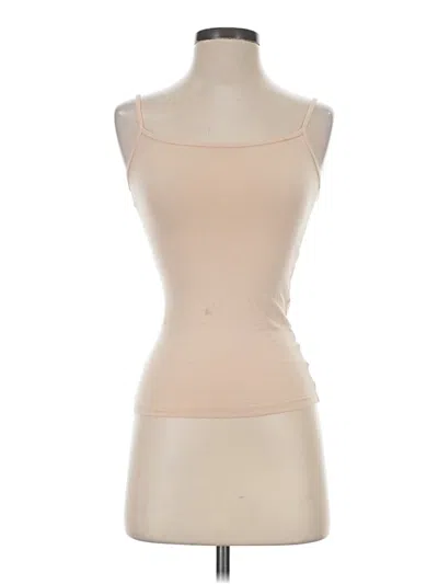 Pre-owned Aéropostale Tank Top Tan Strapless Neckline Tops