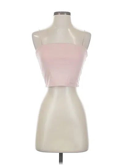Pre-owned Aéropostale Tube Top Pink Strapless Neckline Tops
