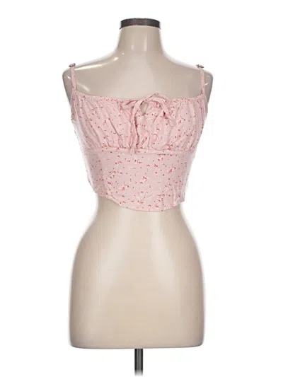 Pre-owned Aéropostale Tube Top Pink Strapless Neckline Tops