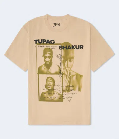 Aéropostale Tupac River Flows Forever Relaxed Graphic Tee In Multi