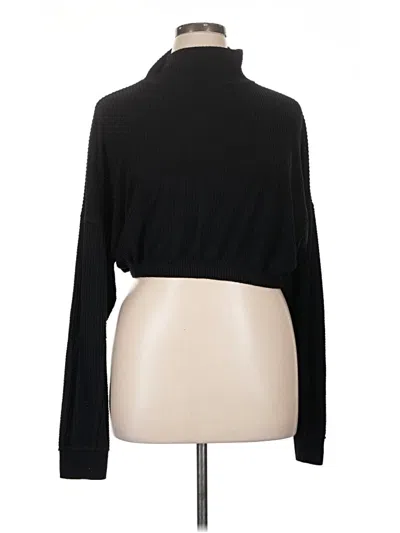 Pre-owned Aéropostale Turtleneck Sweater In Black