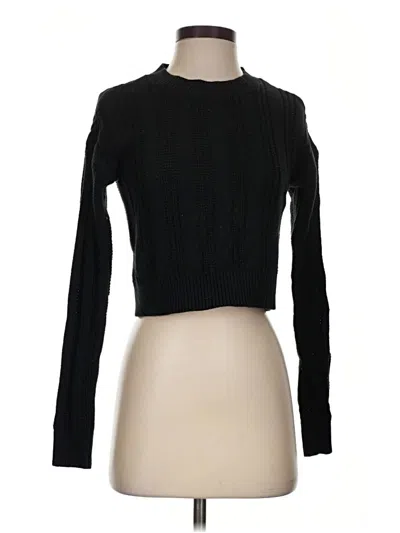 Pre-owned Aéropostale Turtleneck Sweater In Black