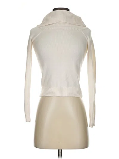 Pre-owned Aéropostale Turtleneck Sweater In Ivory