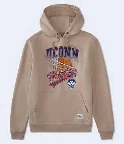 Aéropostale Uconn Huskies Basketball Pullover Hoodie In Brown