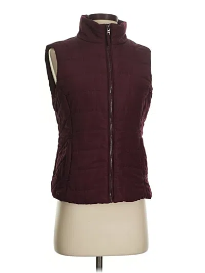 Pre-owned Aéropostale Vest In Burgundy
