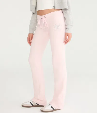 Aéropostale West Coast Fit & Flare Sweatpants In Pink