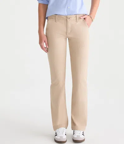Aéropostale Women's Classic Uniform Twill Pants*** Blue In Neutral