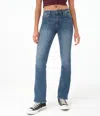 Aéropostale Women's Premium Seriously Stretchy Mid-rise Bootcut Jean In Multi