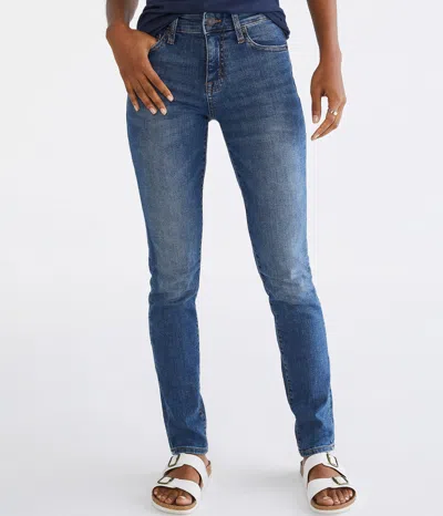 Aéropostale Women's Premium Seriously Stretchy Mid-rise Skinny Jean In Multi