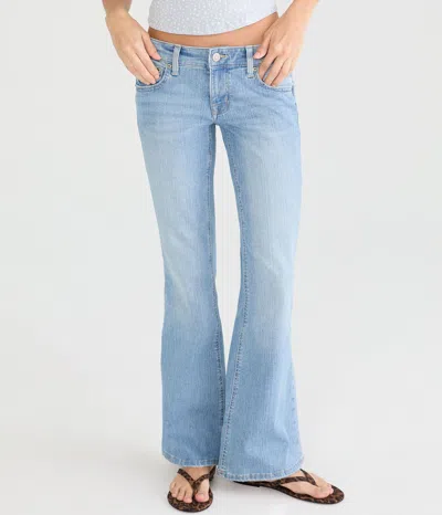 Aéropostale Women's Seriously Stretchy Low-rise Ankle Jegging Blue