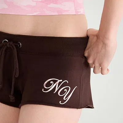 Aéropostale Womens 1 Pair Pull-on Short In Brown