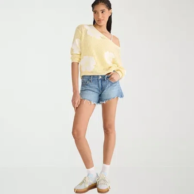 Aéropostale Womens Juniors Denim Short In Blue