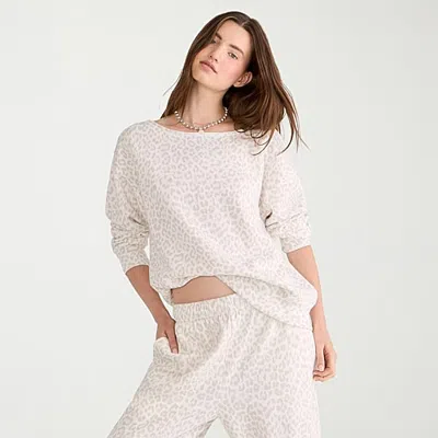 Aéropostale Womens Juniors Long Sleeve Sweatshirt In Beige