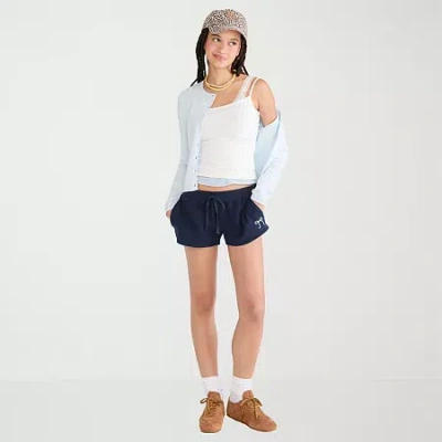Aéropostale Womens Juniors Pull-on Short In Blue