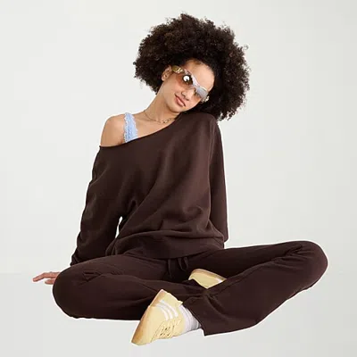 Aéropostale Womens Knit Flare Juniors Full Length Leggings In Brown