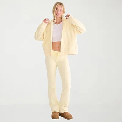 Aéropostale Womens Knit Flare Juniors Full Length Leggings In Yellow