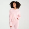 Aéropostale Womens Long Sleeve Zipper Hoodie In Pink