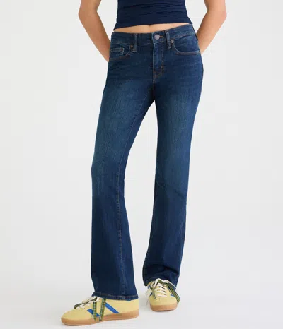 Aéropostale Womens Mid-rise Bootcut Jean In Animal Print