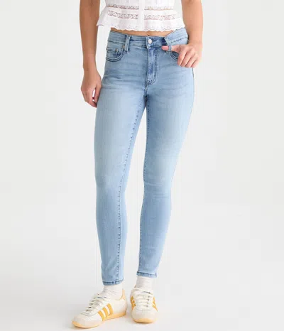 Aéropostale Womens Premium Seriously Stretchy High-rise Jegging In Blue