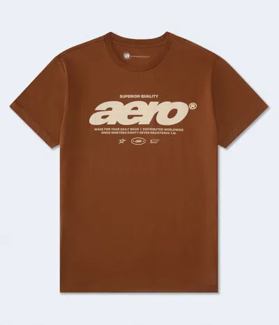 Aéropostale Worldwide Graphic Tee In Multi