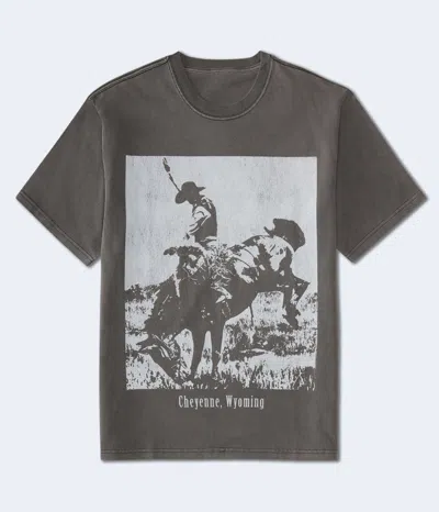 Aéropostale Wyoming Cowboy Graphic Tee