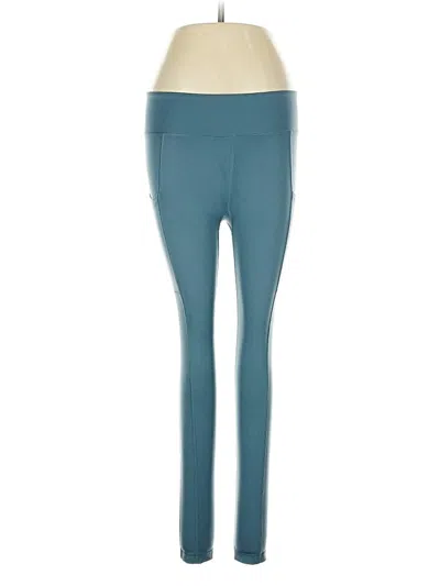 Pre-owned Aéropostale Yoga Pants In Teal