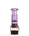 Aeropress 3-in-1 Technology Single-cup Travel Coffee Maker In Purple
