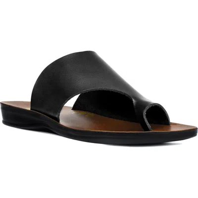 Aerosoft Daffodil Vintage Thong Sandal In Black
