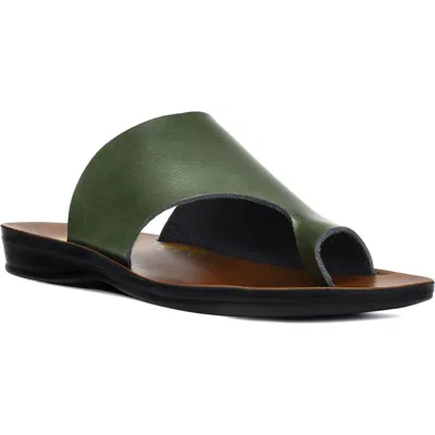 Aerosoft Daffodil Vintage Thong Sandal In Green
