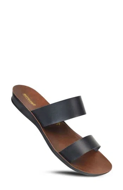 Aerosoft Ella Comfort Flat In Black