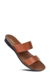 Aerosoft Ella Comfort Flat In Brown