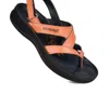 Aerosoft Women's Deke Ankle Strap Flat Sandals In Tan In Multi