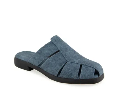 Aerosoles 4ever Fisherman Mule In Blue