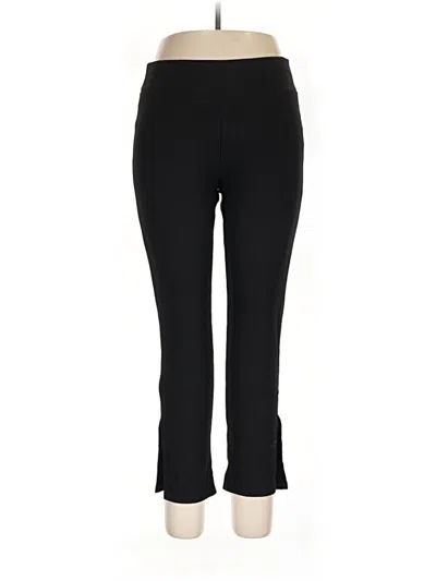 Pre-owned Aerosoles Active Pants In Black